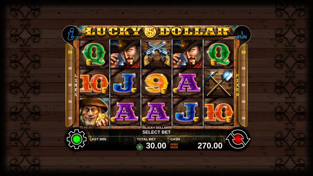 Lucky Dollar — play free demo by CT Gaming